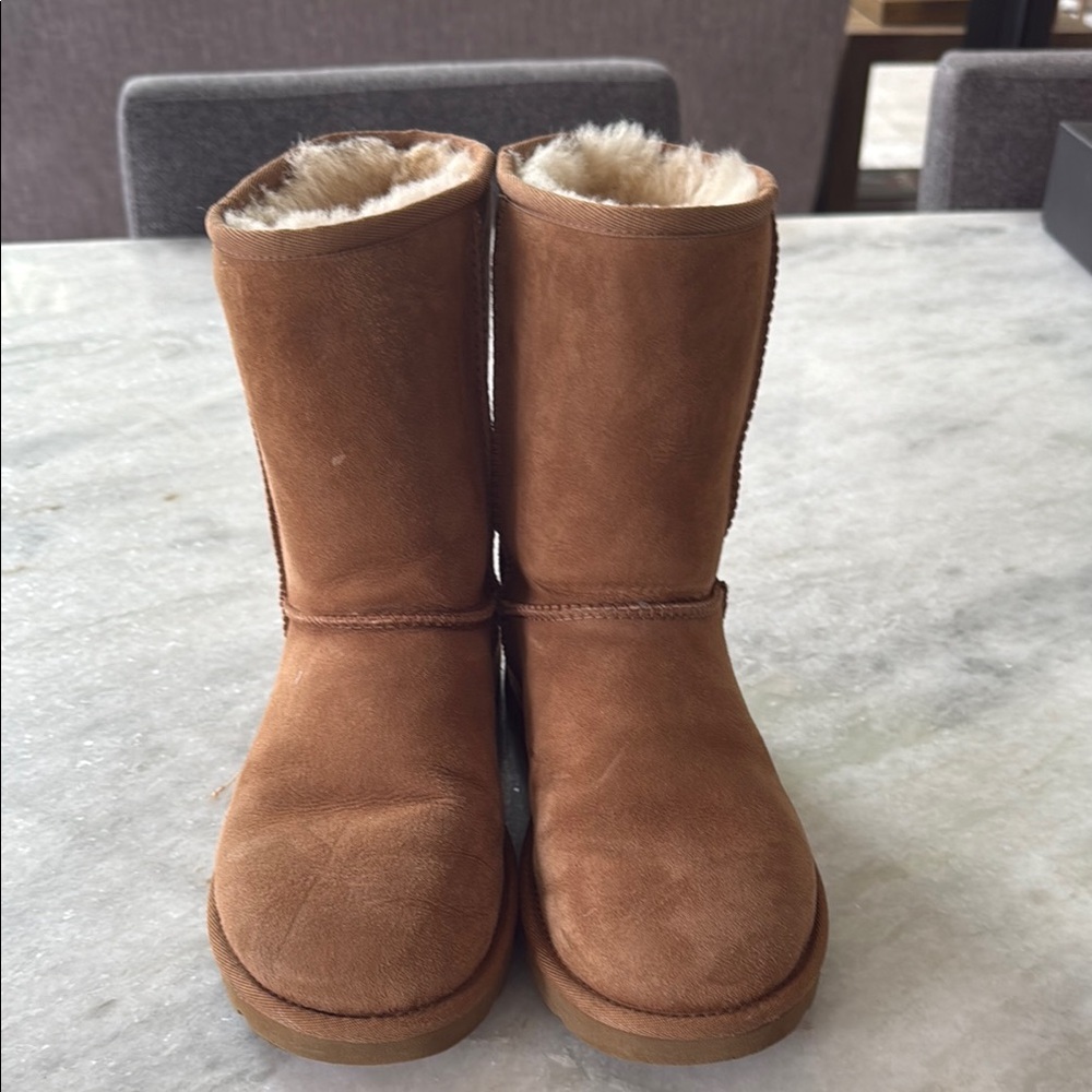 Ugg Cozy Tan Shearling-Lined Women's Boots
